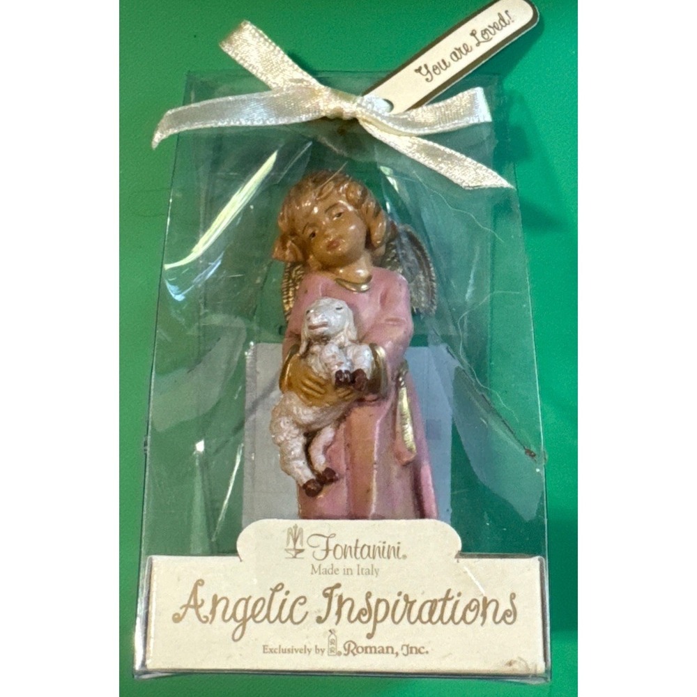 Fontanini Angel Lamb Angelic Inspirations You Are Loved RR Roman‎ Italy 2001
